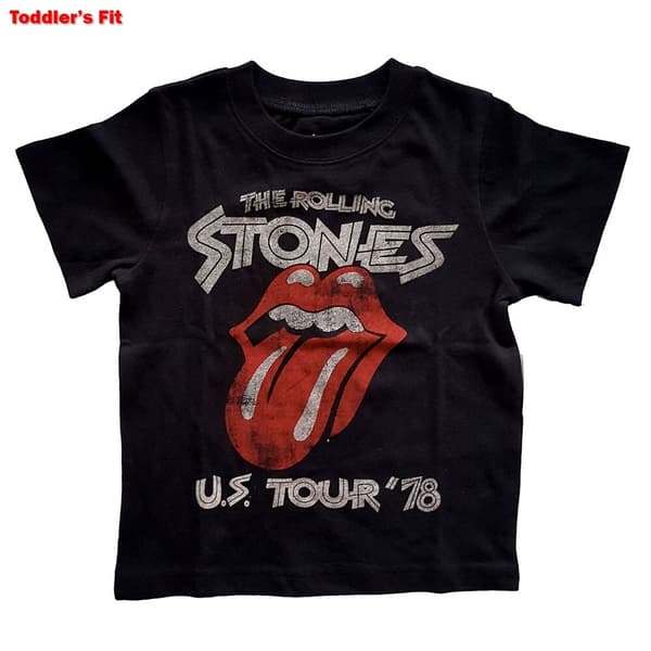 The Rolling Stones Kids Toddler T-Shirt: US Tour '78 (24 Months)