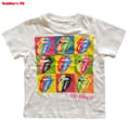 Miniatyrbild 1 av 3: The Rolling Stones Kids Toddler T-Shirt: Two-Tone Tongues (12 Months)