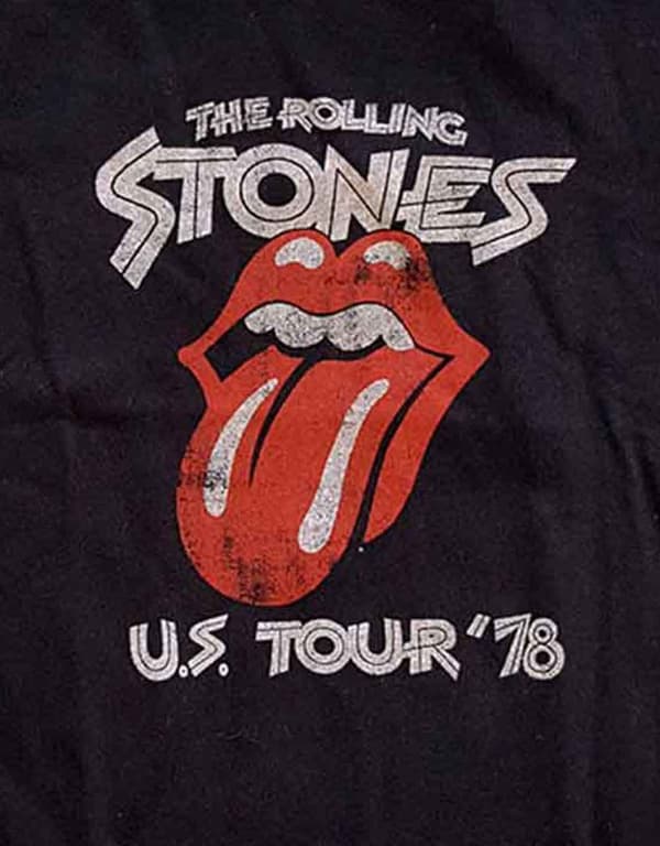 The Rolling Stones Baby Grow US Tour 78 Band Logo Official Black