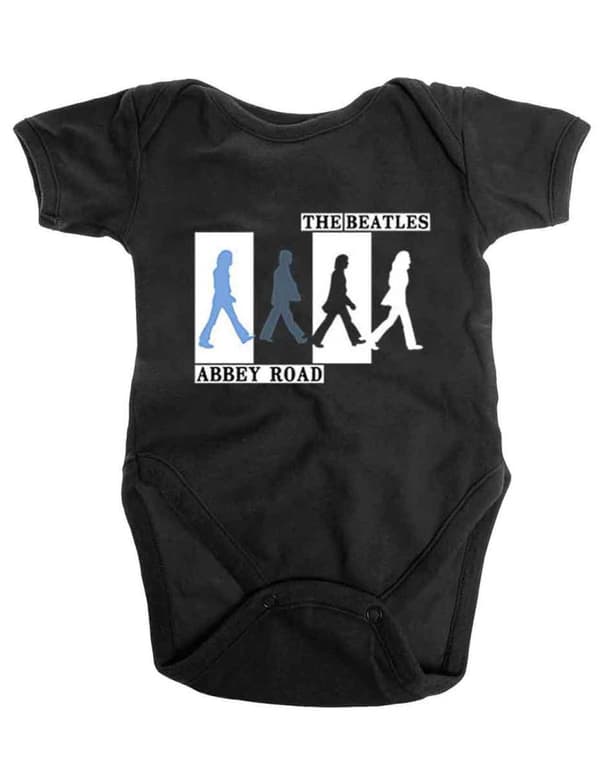 The Beatles Baby Grow Abbey Road Crossing Colours Official 0 to 24 Months