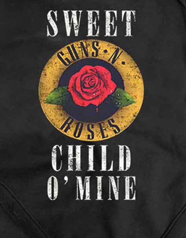 Guns N Roses Baby Grow Sweet Child O Mine Logo Official 0 to 24 Months