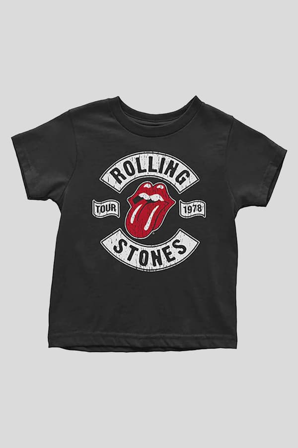 The Rolling Stones Toddler T Shirt US Tour 1978 Official 12 months to 5 yrs