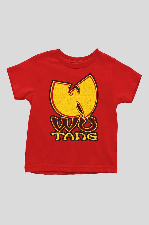 Wu Tang Clan Toddler T Shirt Wu-Tang Logo Official Red 12 months to 5 yrs
