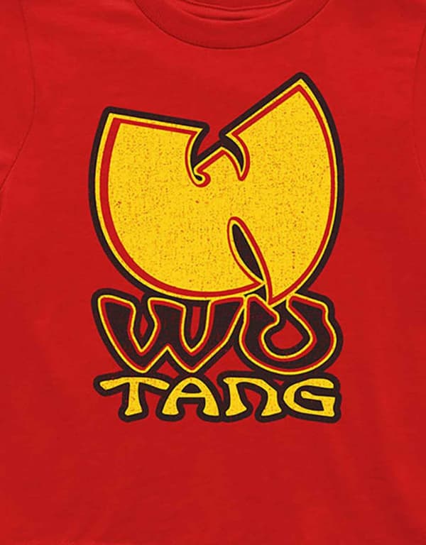 Wu Tang Clan Toddler T Shirt Wu-Tang Logo Official Red 12 months to 5 yrs