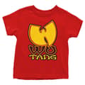 Miniatyrbild 1 av 4: Wu Tang Clan Toddler T Shirt Wu-Tang Logo Official Red 12 months to 5 yrs