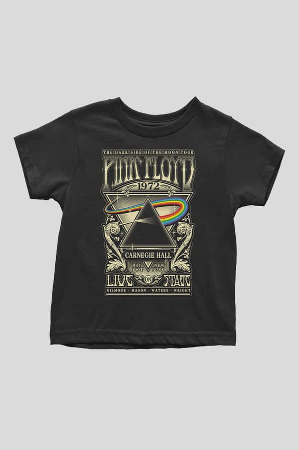 Pink Floyd Toddler T Shirt Carnegie Hall Poster Official 12 months to 5 yrs