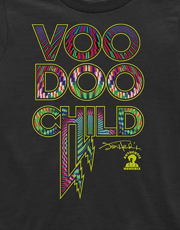 Jimi Hendrix Toddler T Shirt Voodoo Child Official Black 12 months to 5 yrs