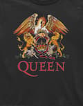 Miniatyrbild 2 av 4: Queen Toddler T Shirt Classic Crest Logo Official Black 12 months to 5 years