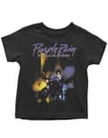 Miniatyrbild 1 av 4: Prince Toddler T Shirt Purple Rain Logo Official Black 12 months to 5 years