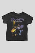 Miniatyrbild 4 av 4: Prince Toddler T Shirt Purple Rain Logo Official Black 12 months to 5 years