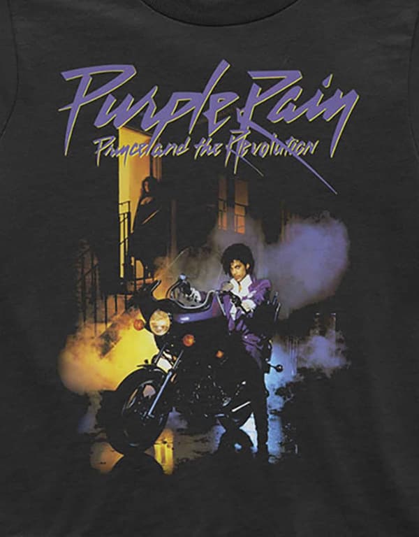 Prince Toddler T Shirt Purple Rain Logo Official Black 12 months to 5 years