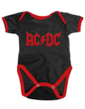 Miniatyrbild 1 av 2: AC/DC Baby Grow Horns Band Logo Official Black 0 to 24 Months