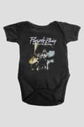 Miniatyrbild 2 av 2: Prince Baby Grow Purple Rain Logo Official Black 0 to 24 Months