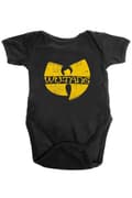 Miniatyrbild 1 av 2: Wu-Tang Clan Baby Grow Band Logo Official Black 0 to 24 Months