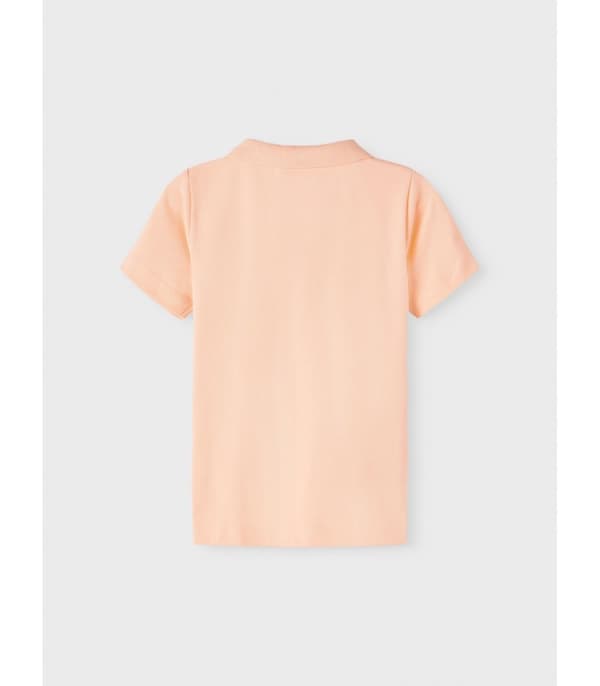 Name it Mini Piké T-shirt, Peach Storlek 110
