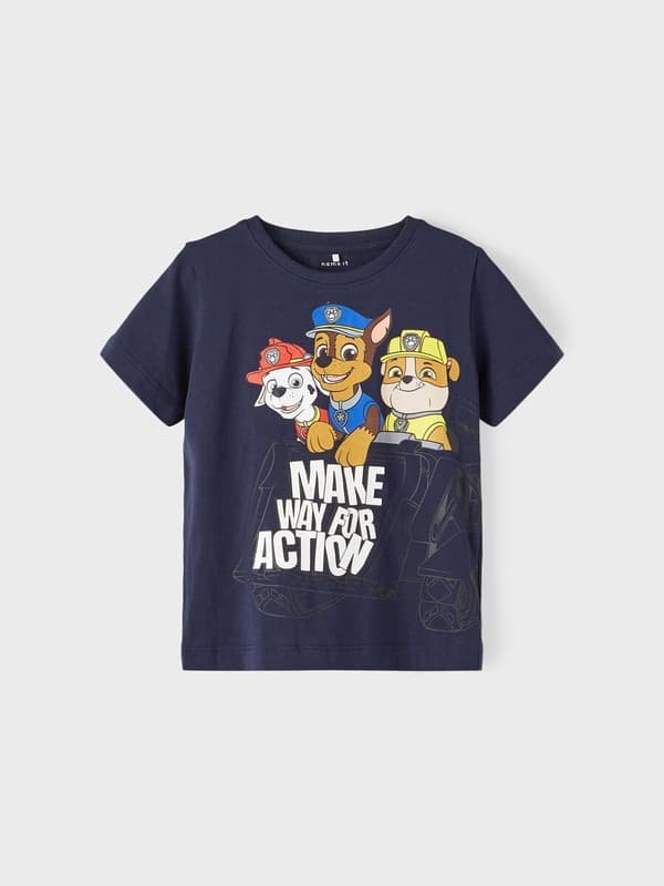 Name it Mini Paw Patrol T-shirt Blå, Storlek 86
