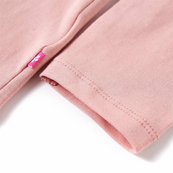 T-shirt med långa ärmar för barnrosa 116 - Toppar för barn