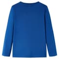 Miniatyrbillede 3 af 8: Langærmet T-shirt til børn str. 128 mørkeblå -  Toppe til børn