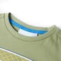 Miniatyrbillede 4 af 8: T-shirt til børn str. 104 lys kakifarve -  Toppe til børn
