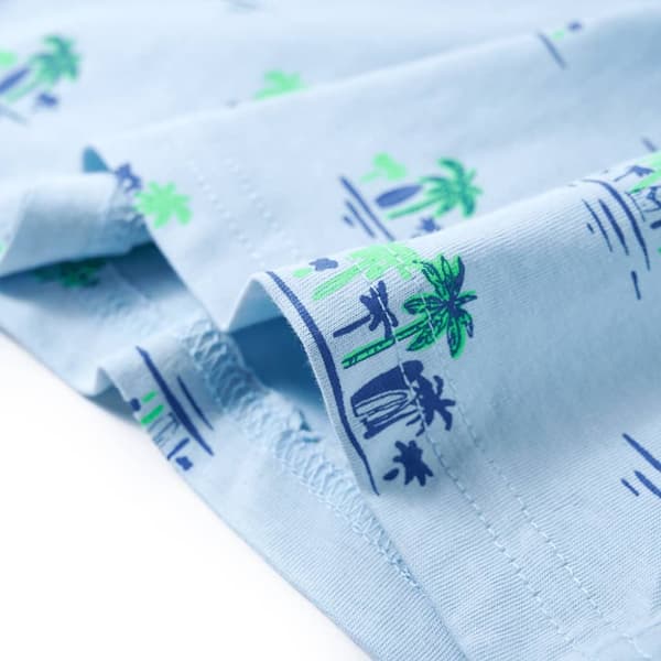 T-shirt för barn ljusblå 128 - Toppar för barn