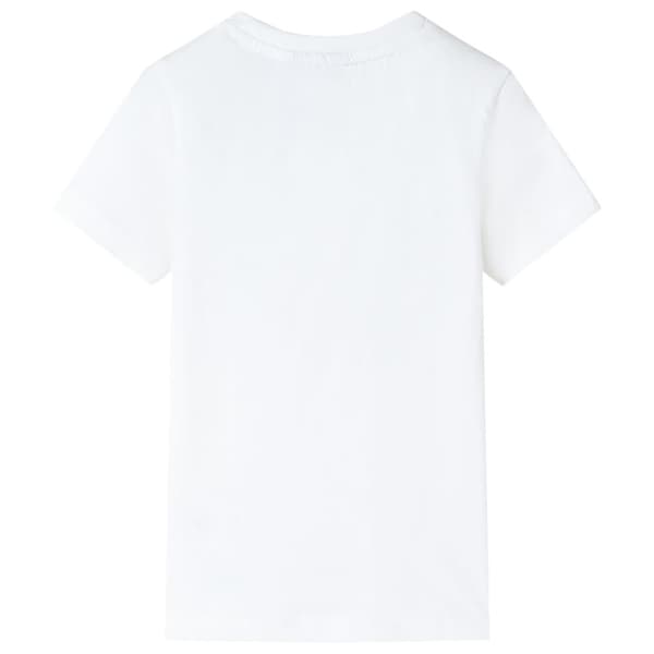 T-shirt för barn ecru 116 - Toppar för barn