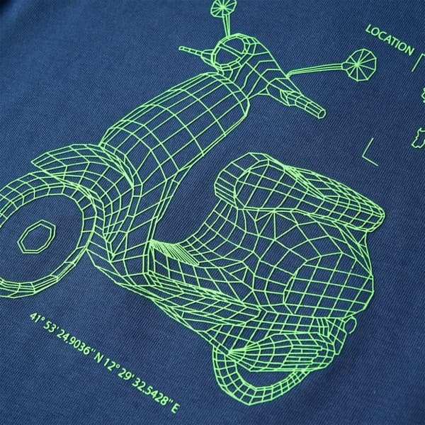 T-shirt til børn str. 128 mørkeblå -  Toppe til børn