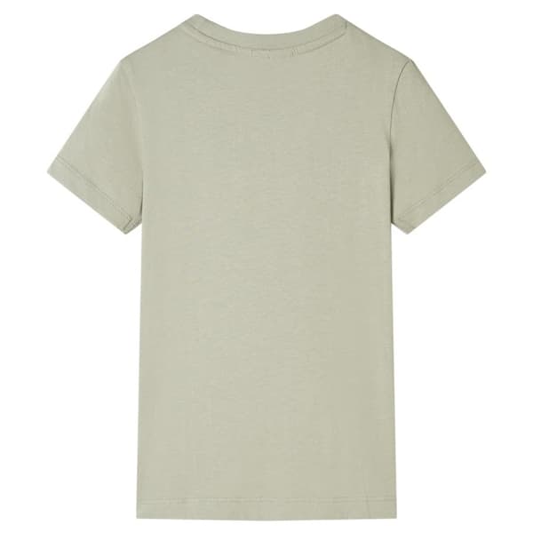 T-shirt för barn ljus khaki 128 - Toppar för barn