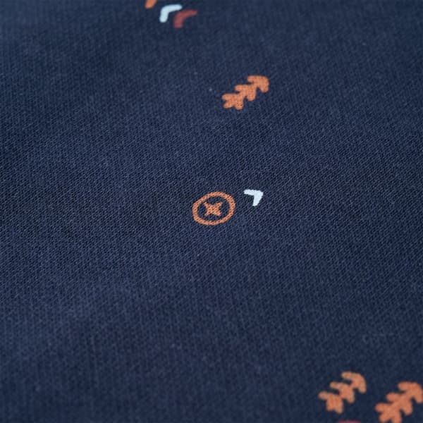 Sweatshirt til børn str. 116 mørk blåmeleret - Toppe til børn