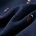 Miniatyrbillede 8 af 8: Sweatshirt til børn str. 116 mørk blåmeleret -  Toppe til børn