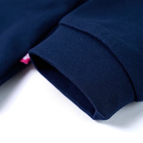 Sweatshirt til børn str. 116 marineblå -  Toppe til børn