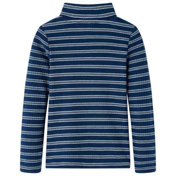 T-shirt med långa ärmar för barn marinblå 116 -  Toppar för barn
