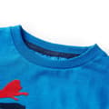 Miniatyrbild 4 av 8: T-shirt med långa ärmar för barn koboltblå 104 -  Toppar för barn