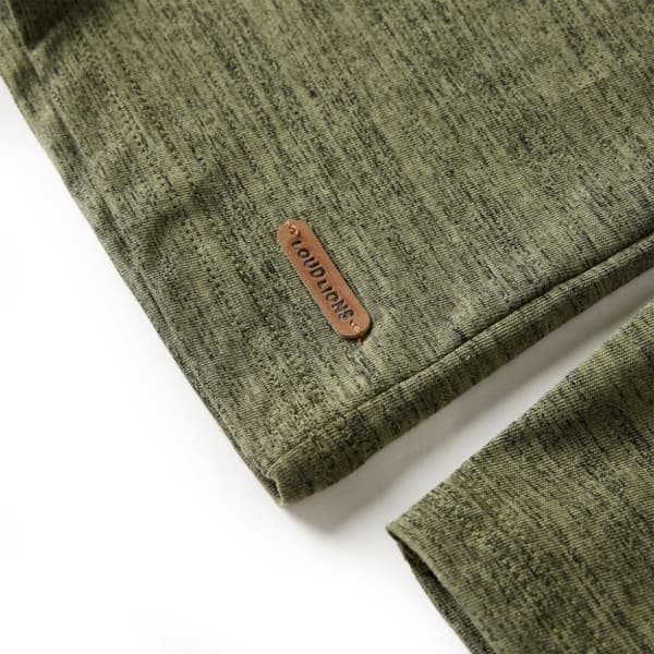 T-shirt med långa ärmar för barn khaki melange 104 - Toppar för barn
