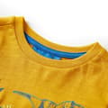 Miniatyrbild 4 av 9: T-shirt med långa ärmar för barn ockra 104 -  Toppar för barn