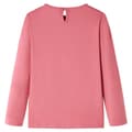 Miniatyrbillede 3 af 8: Langærmet T-shirt til børn str. 128 gammelrosa -  Toppe til børn