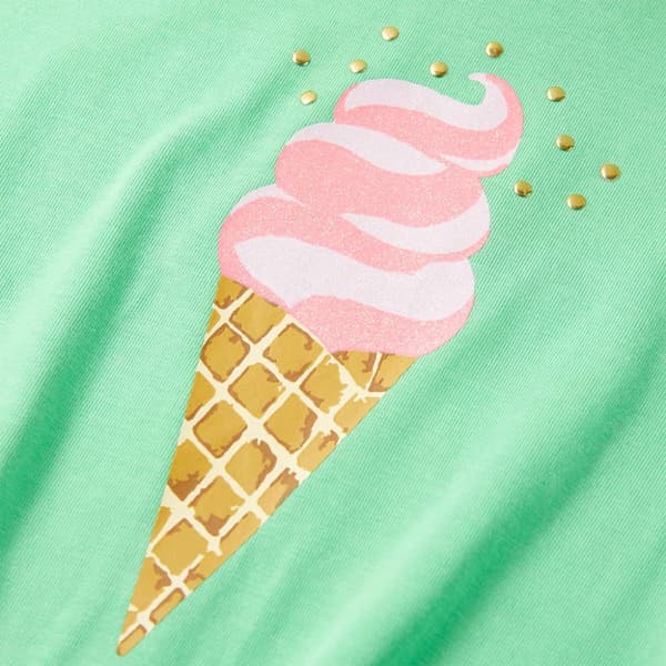 T-shirt för barn ljusgrön 104 - Toppar för barn