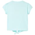 Miniatyrbild 3 av 8: T-shirt för barn aquablå 128 -  Toppar för barn