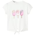 Miniatyrbild 1 av 8: T-shirt för barn ecru 128 -  Toppar för barn