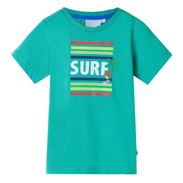 T-shirt för barn grön 104 - Toppar för barn