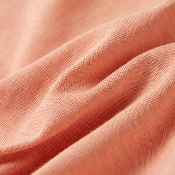 T-shirt med långa ärmar för barn ljus orange 116 -  Toppar för barn