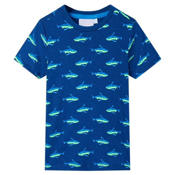 T-shirt för barn mörkgrå 128 -  Toppar för barn