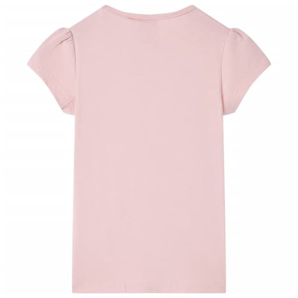 T-shirt för barn ljusrosa 128 -  Toppar för barn