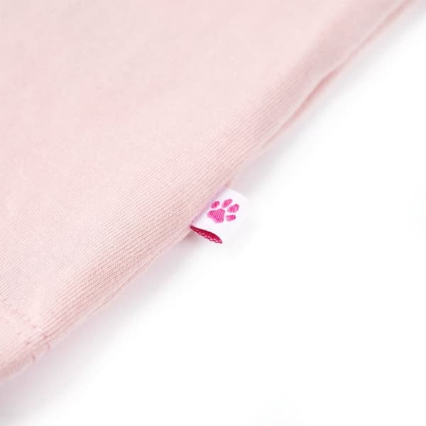 T-shirt för barn ljusrosa 128 -  Toppar för barn