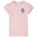 Miniatyrbild 1 av 8: T-shirt för barn ljusrosa 128 -  Toppar för barn