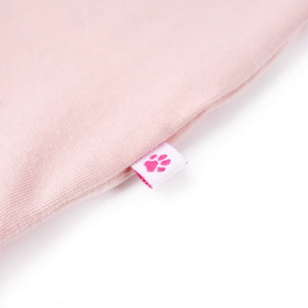 T-shirt för barn ljusrosa 128 - Toppar för barn
