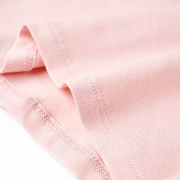 T-shirt för barn ljusrosa 128 - Toppar för barn