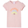 Miniatyrbild 1 av 8: T-shirt för barn ljusrosa 128 -  Toppar för barn