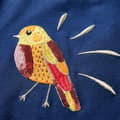 Miniatyrbillede 6 af 10: Langærmet T-shirt til børn str. 116 marineblå -  Toppe til børn