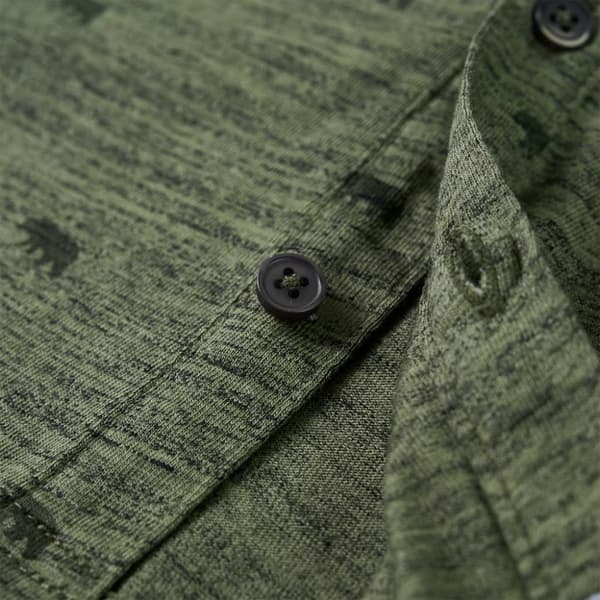 Skjorta för barn khaki melange 116 -  Toppar för barn