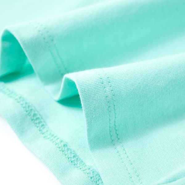 T-shirt för barn ljus mintgrön 128 - Toppar för barn